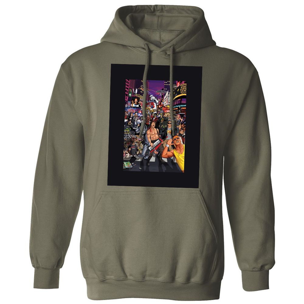 Classic Unisex Hoodie - SEB8P5PJ - Military Green - 4