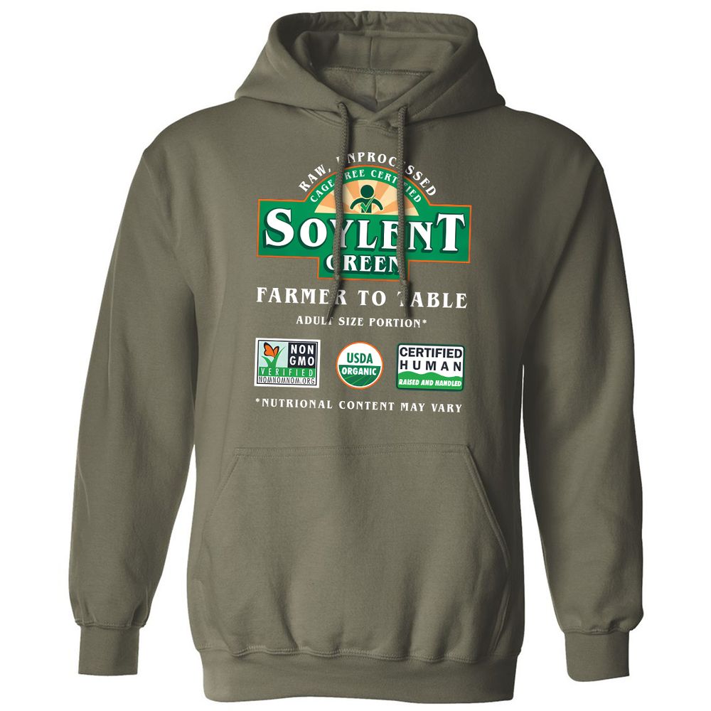 Classic Unisex Hoodie - LMN3ND96 - Military Green - 4