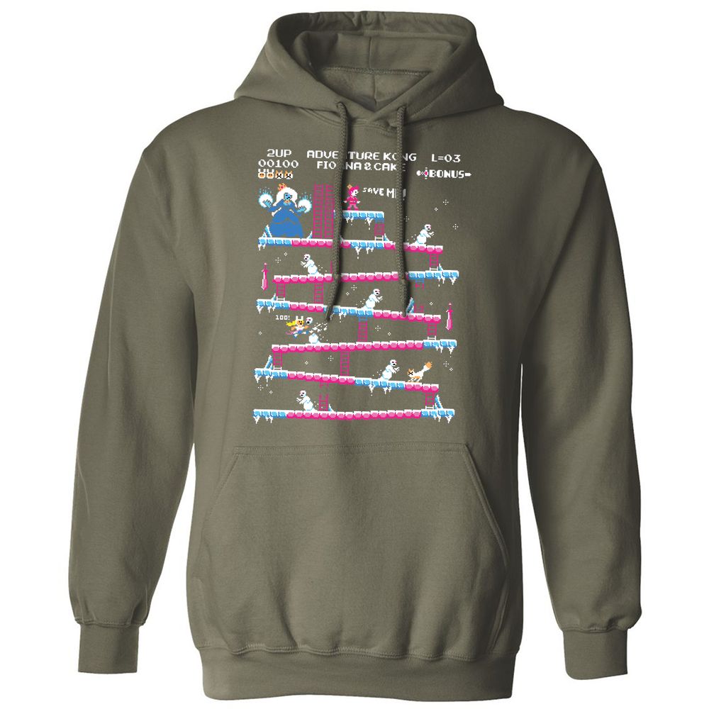 Classic Unisex Hoodie - ZSNCPC64 - Military Green - 4
