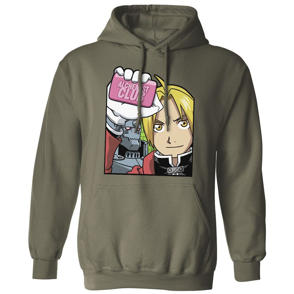 Classic Unisex Hoodie - HY43ZRFR - Military Green - 4