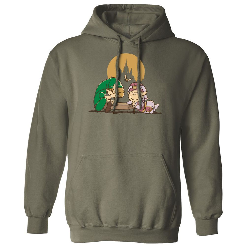 Classic Unisex Hoodie - AN8WMATS - Military Green - 4