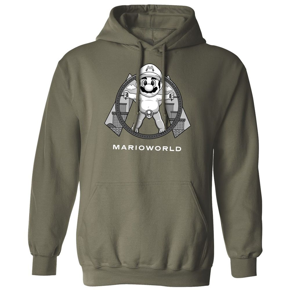 Classic Unisex Hoodie - SKVEB37F - Military Green - 4
