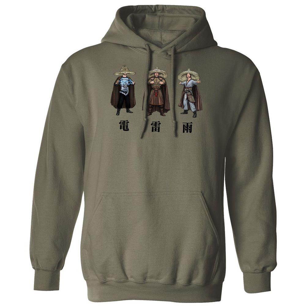 Classic Unisex Hoodie - TE786H7J - Military Green - 4