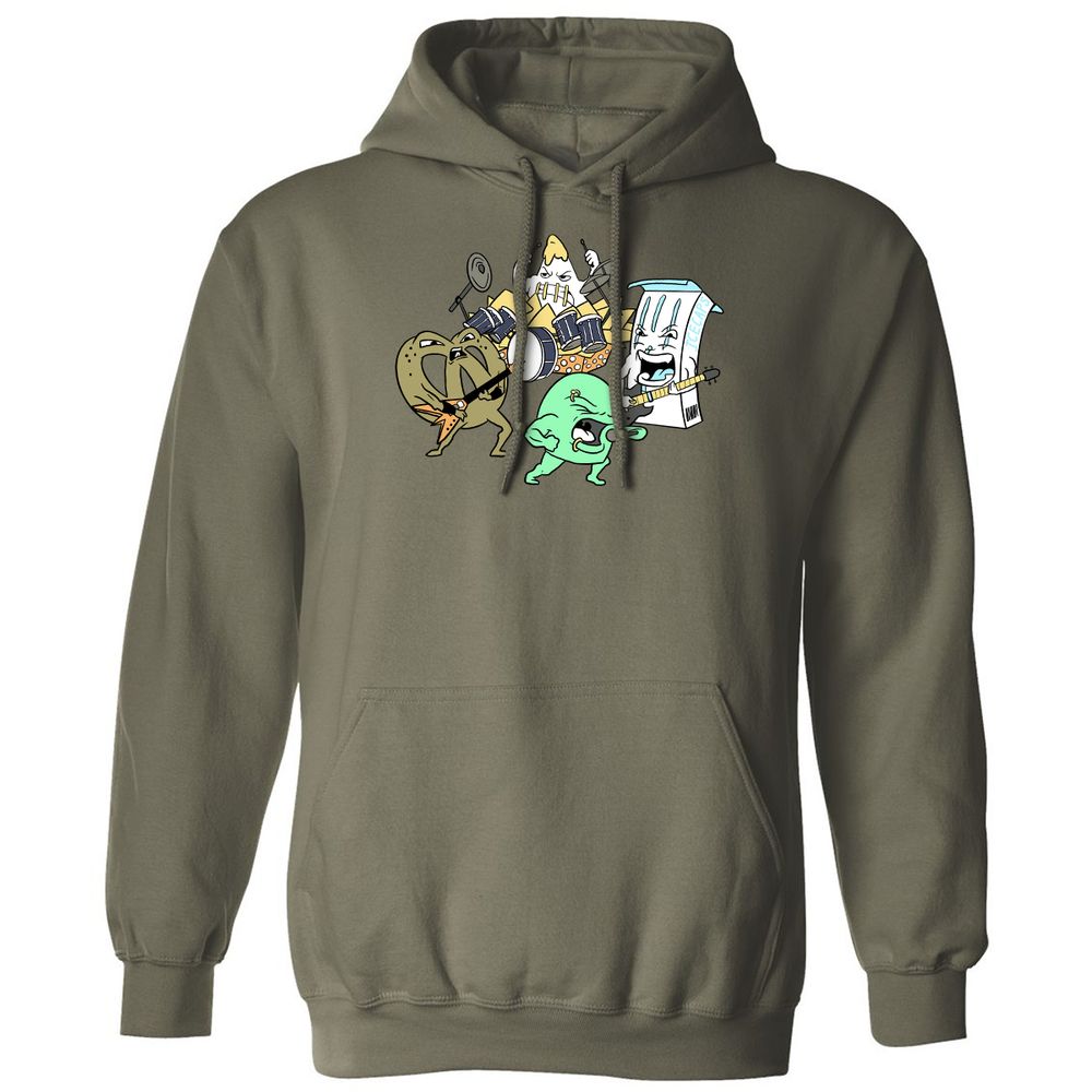 Classic Unisex Hoodie - DQPX8V4T - Military Green - 4