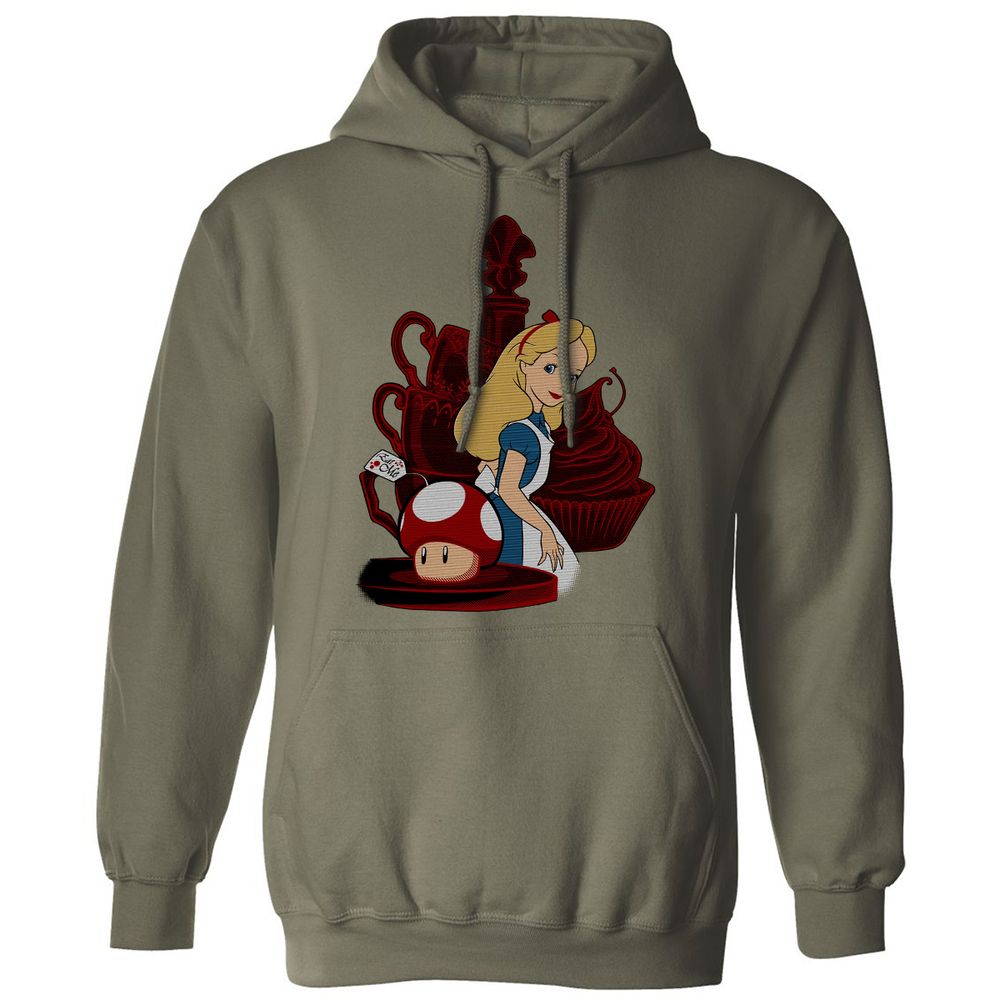 Classic Unisex Hoodie - 75LUNVEY - Military Green - 4