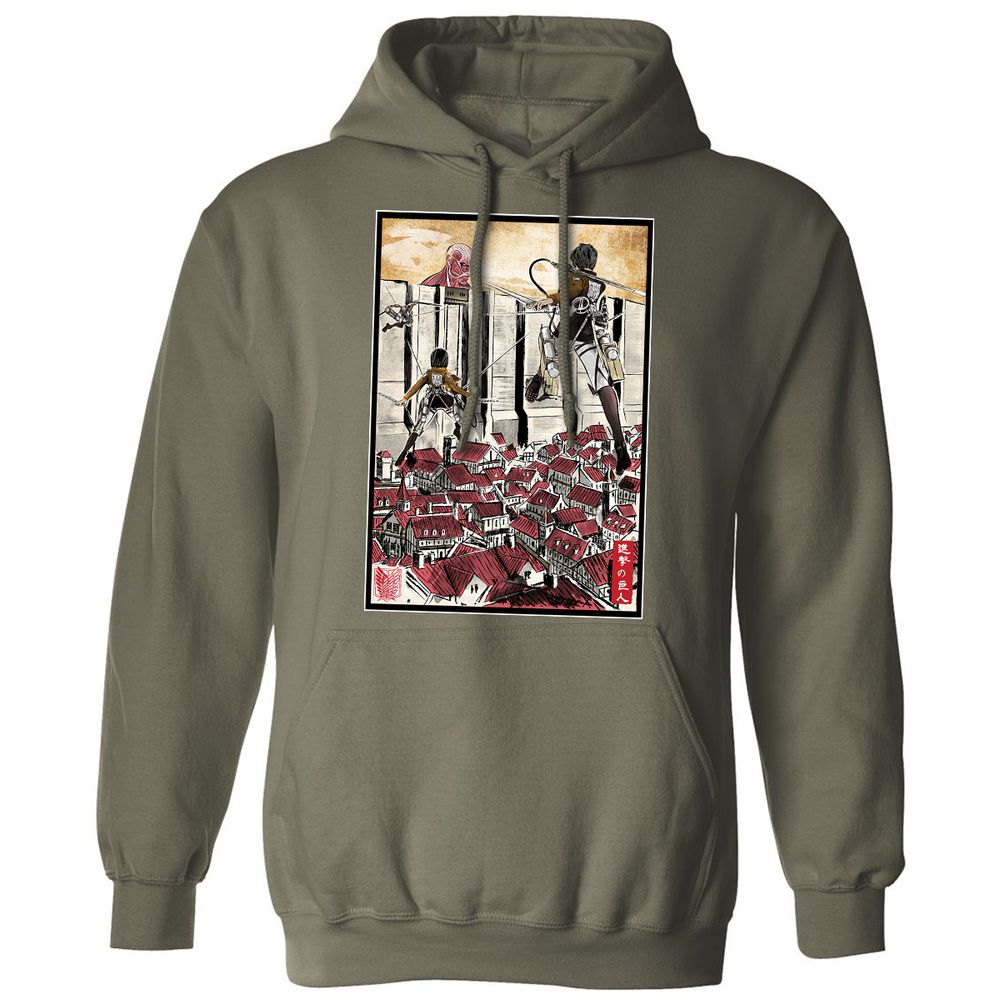 Classic Unisex Hoodie - DYAFCUB2 - Military Green - 4