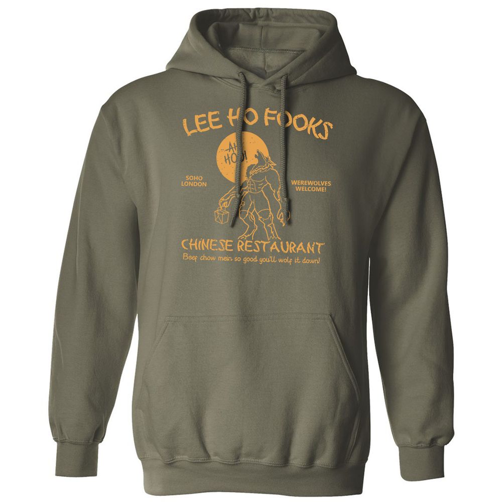 Classic Unisex Hoodie - K7V22PEQ - Military Green - 4