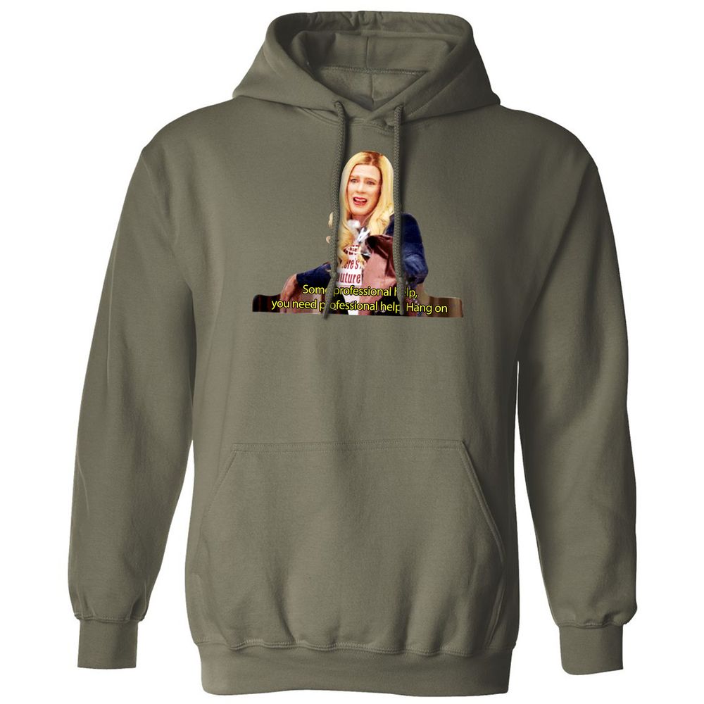 Classic Unisex Hoodie - V69XC8AQ - Military Green - 4