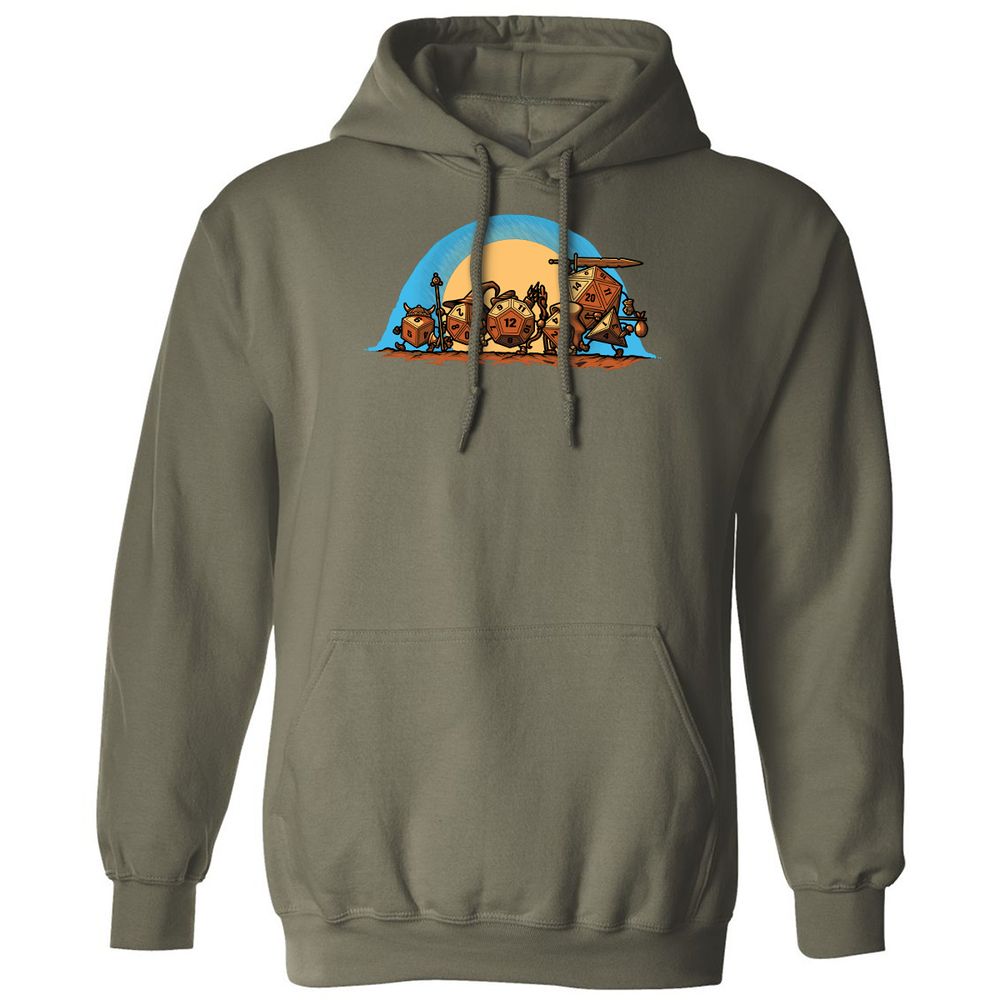 Classic Unisex Hoodie - CQU1FLZ2 - Military Green - 4
