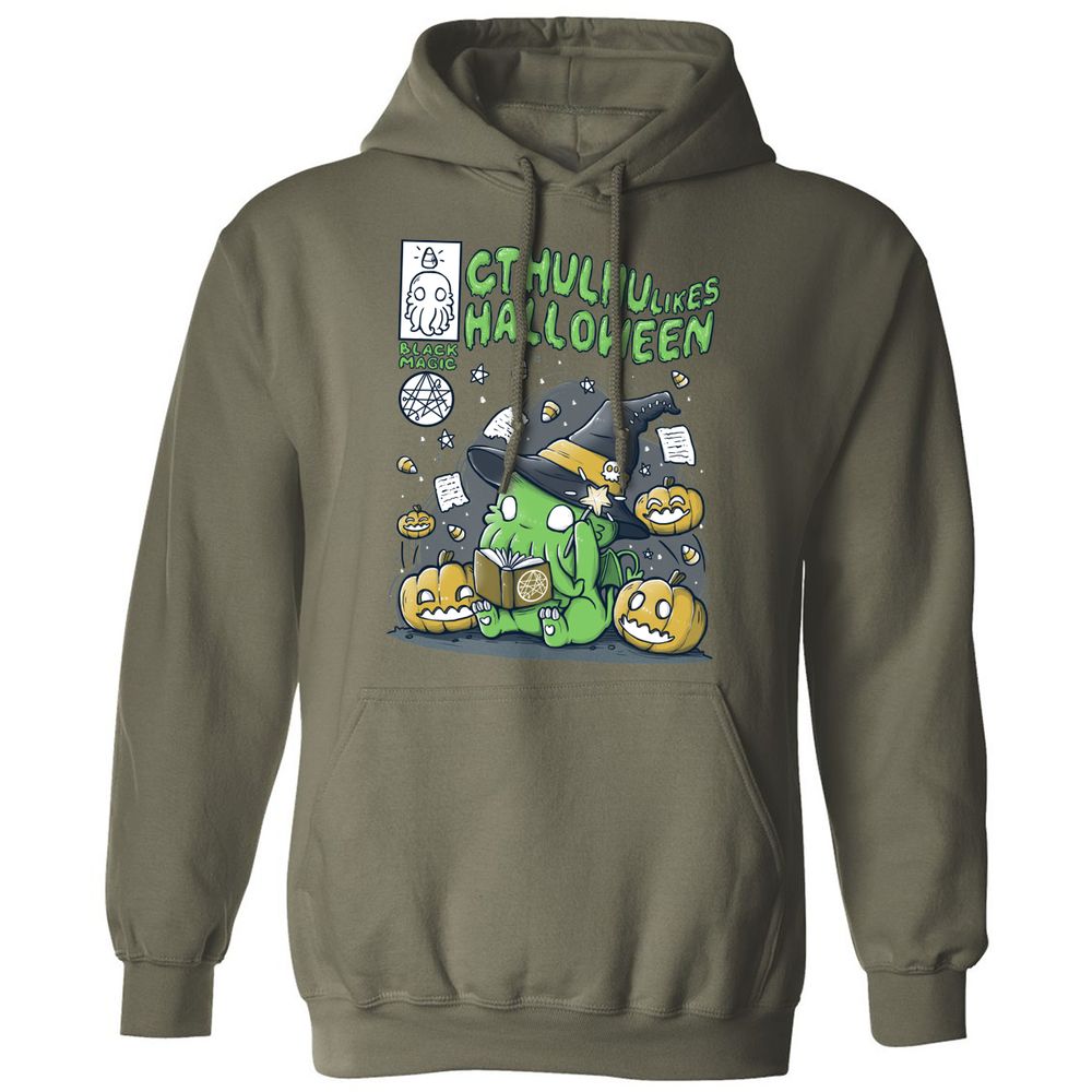 Classic Unisex Hoodie - 8ZAXERW6 - Military Green - 4