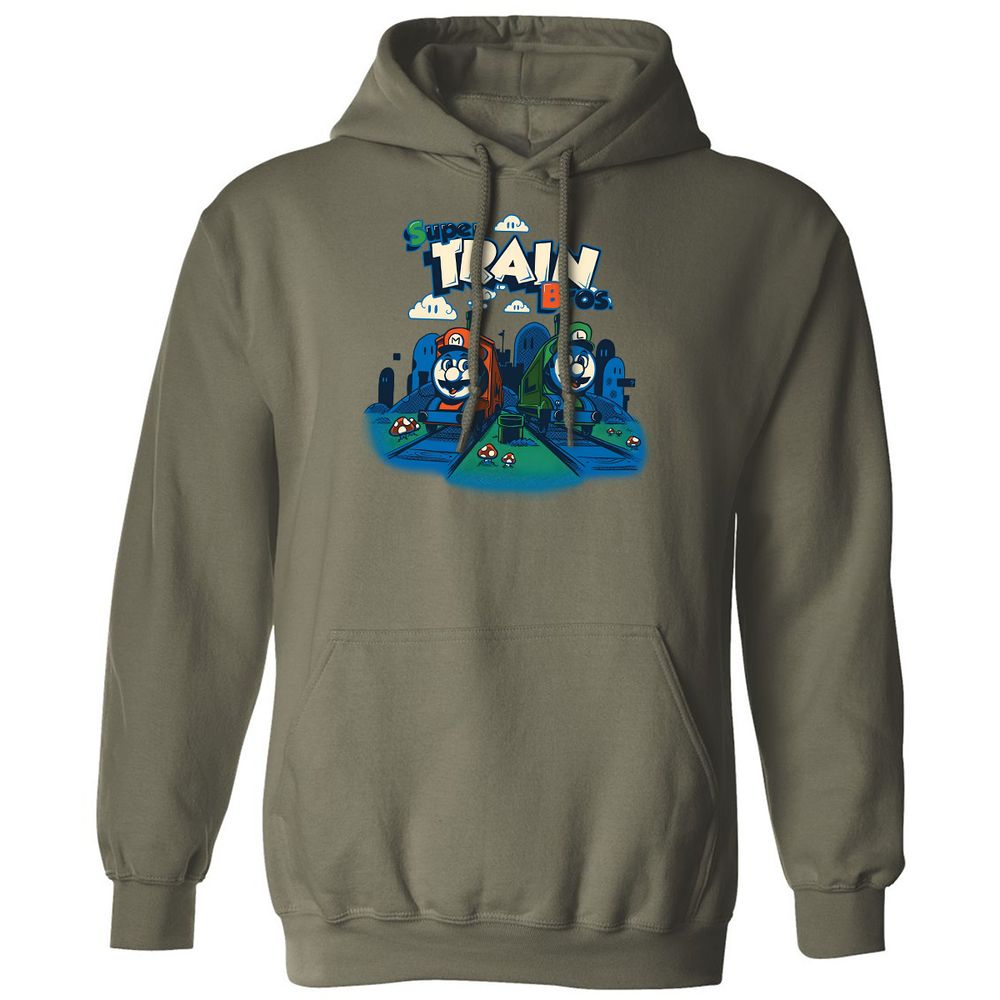 Classic Unisex Hoodie - MT5SWW17 - Military Green - 4