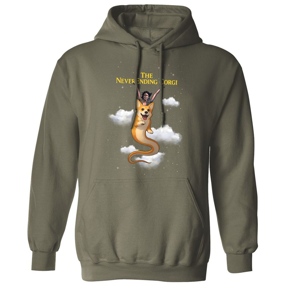 Classic Unisex Hoodie - 7JD2FKHY - Military Green - 4