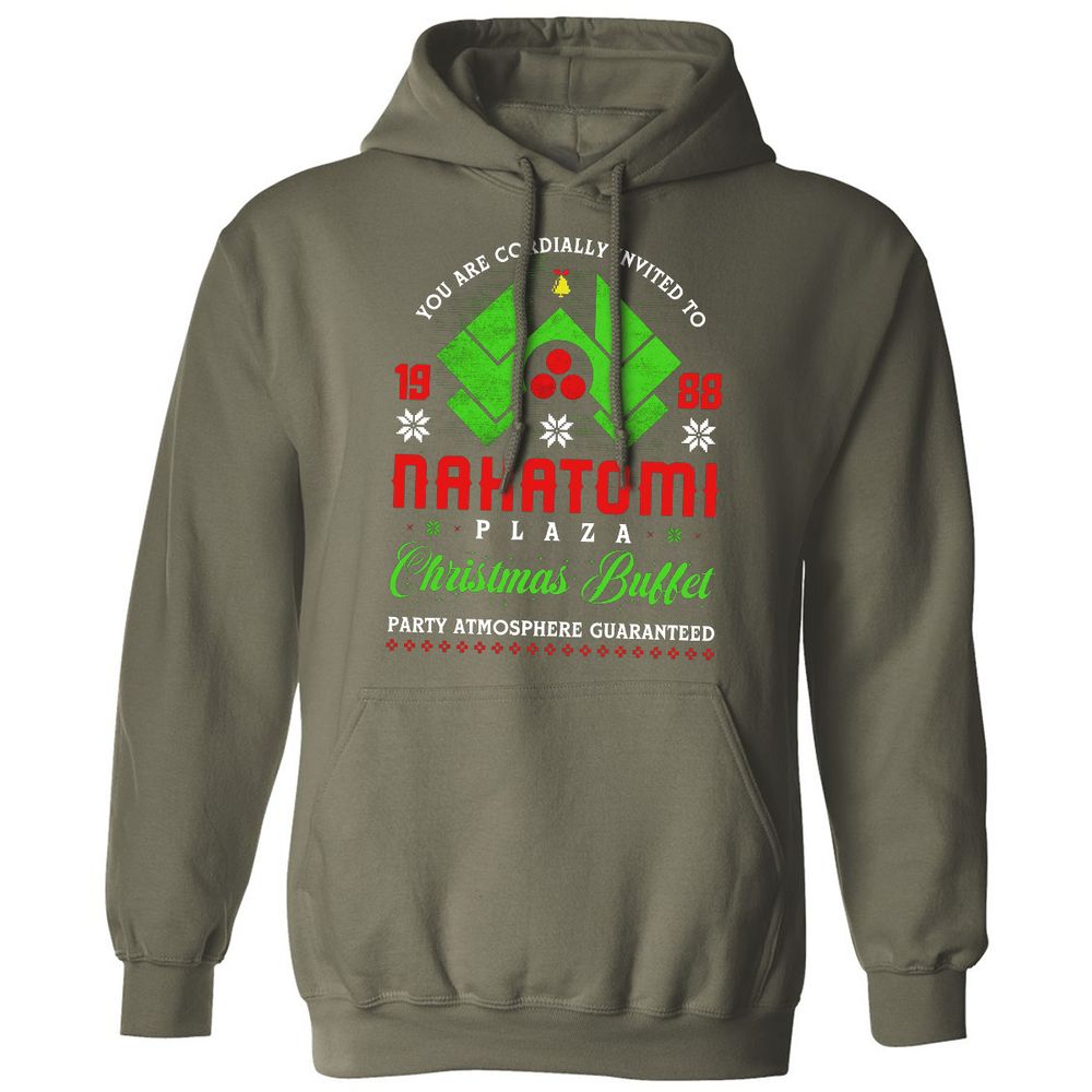 Classic Unisex Hoodie - DSJ8XRK6 - Military Green - 4
