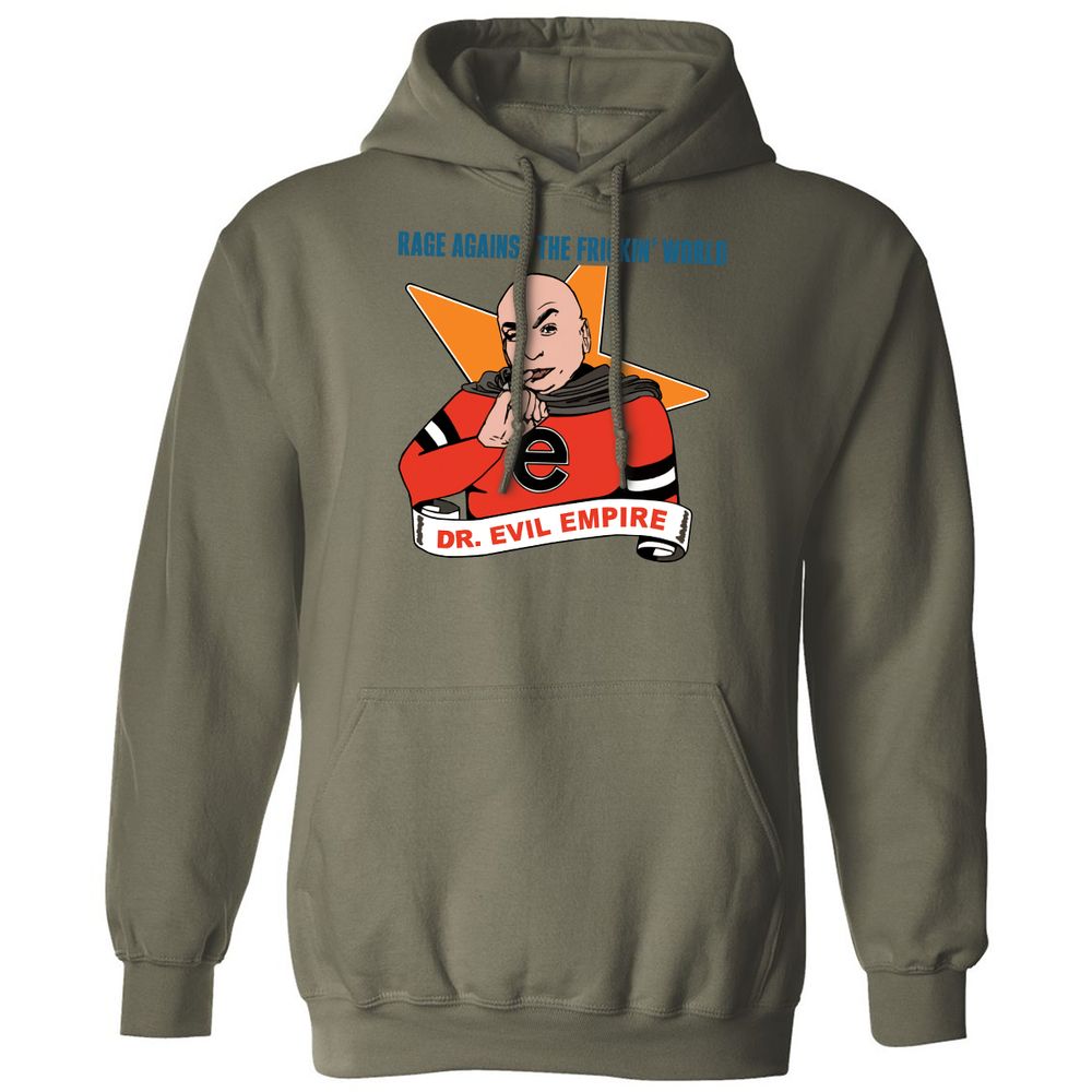 Classic Unisex Hoodie - D151QZ1S - Military Green - 4