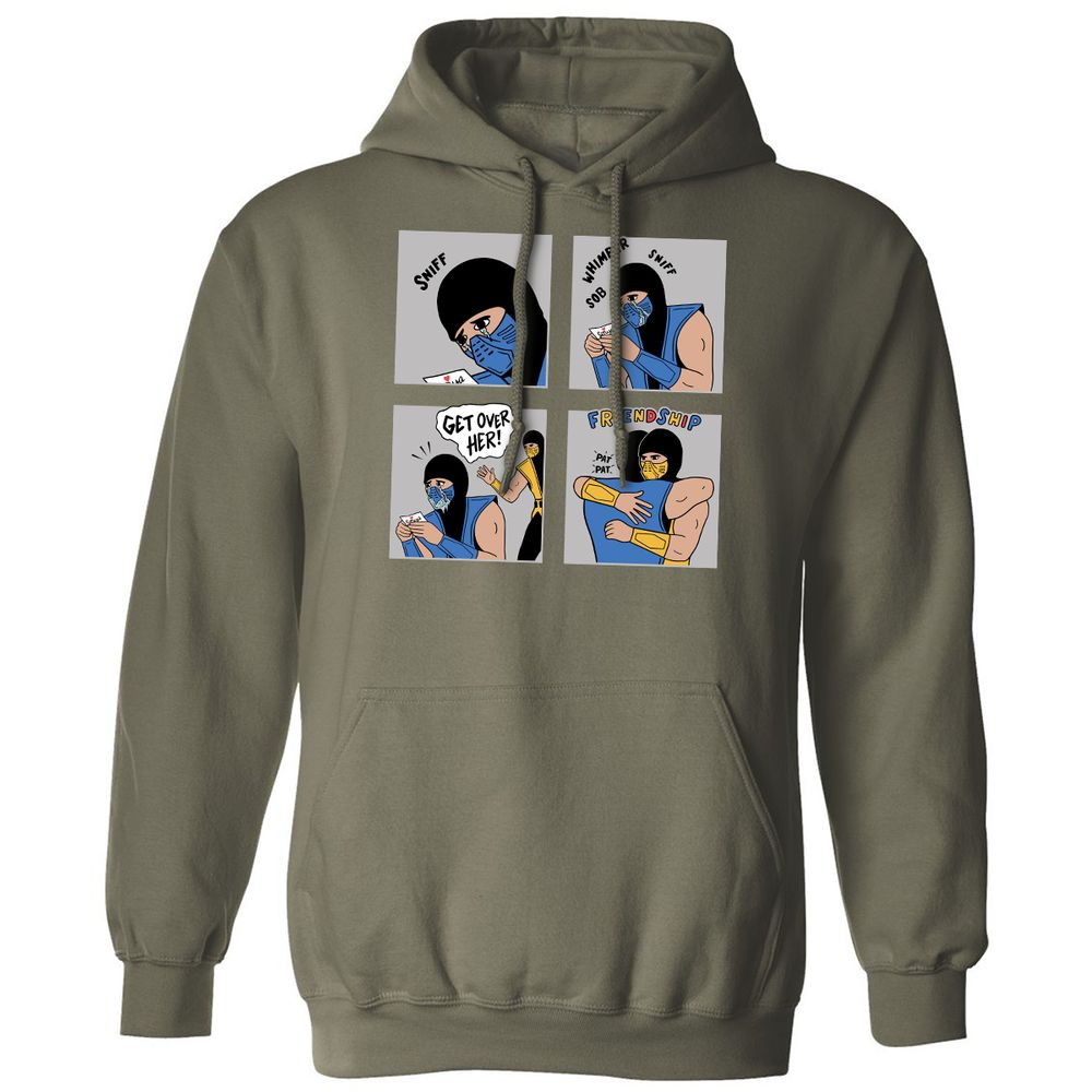 Classic Unisex Hoodie - LPBCG22E - Military Green - 4