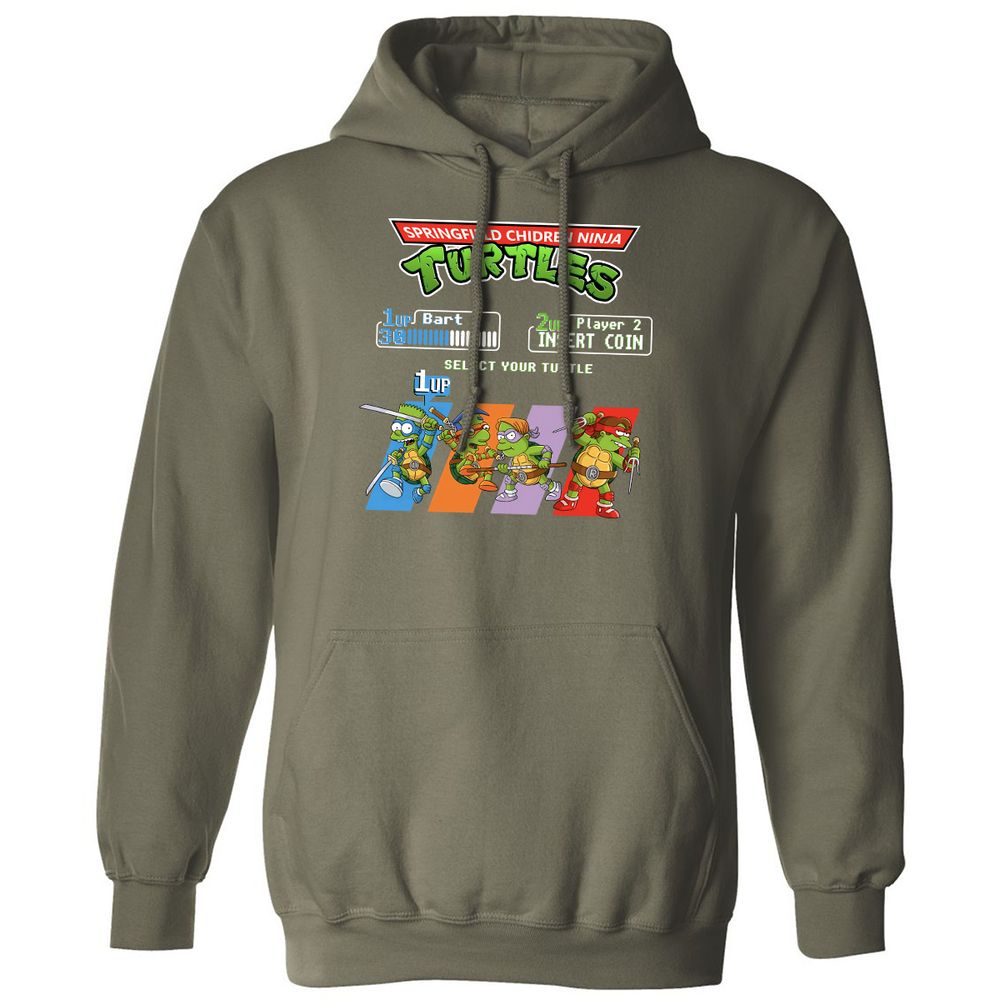 Classic Unisex Hoodie - N3T1M7YJ - Military Green - 4