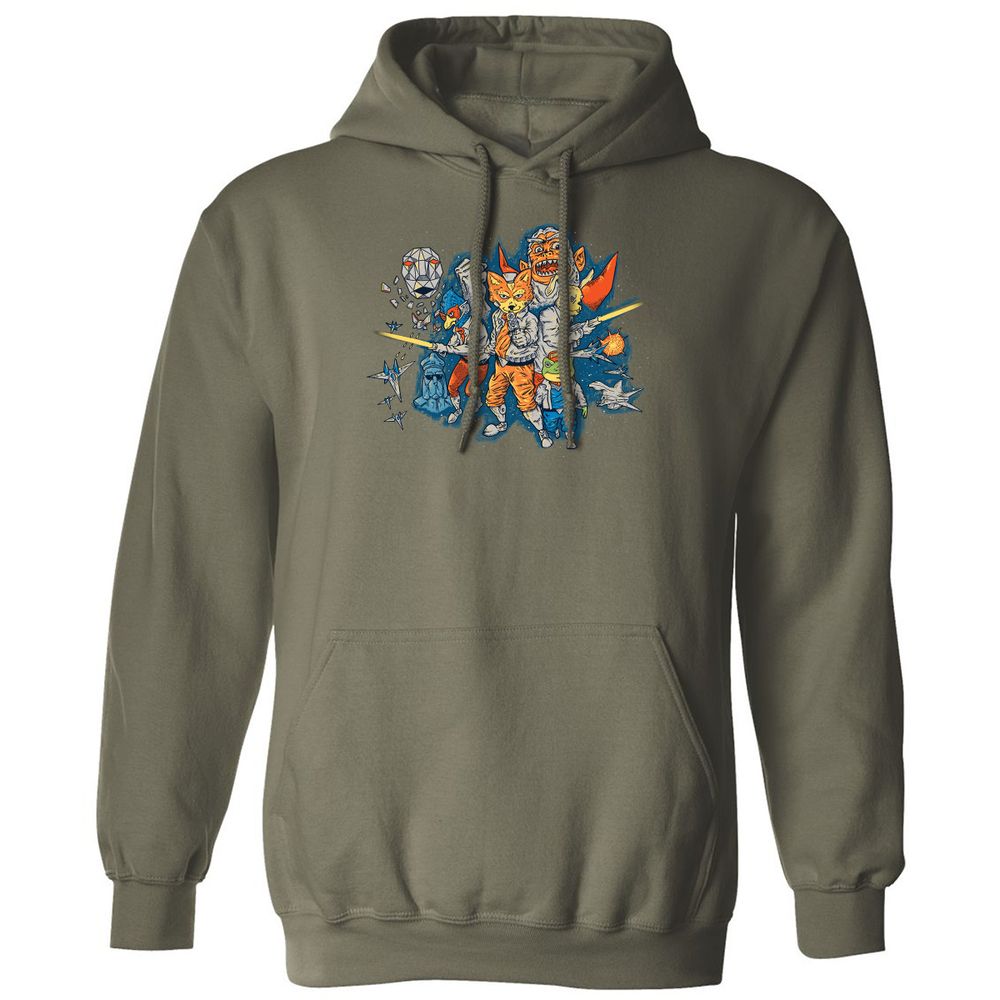Classic Unisex Hoodie - VY6LWMSP - Military Green - 4