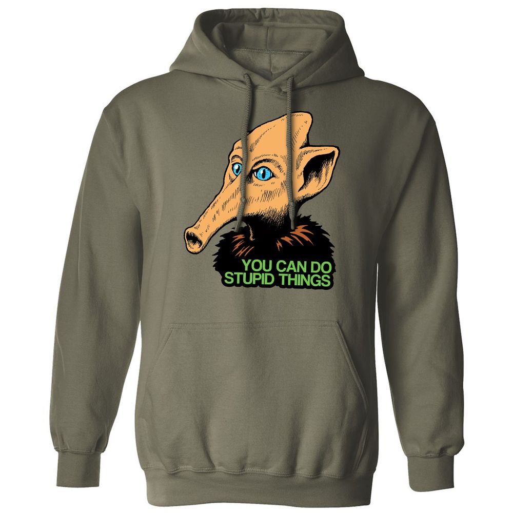 Classic Unisex Hoodie - UMLZJ2KU - Military Green - 4