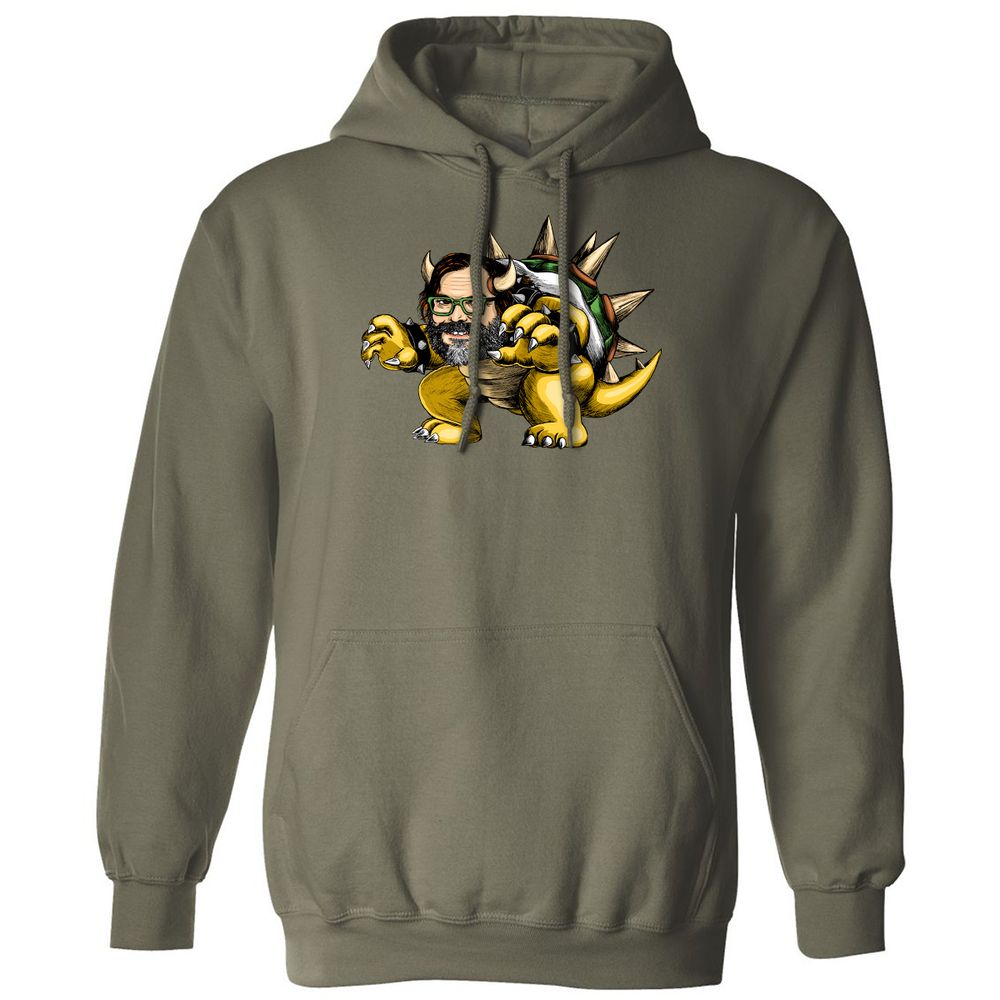 Classic Unisex Hoodie - Q9Y9GK8Q - Military Green - 4