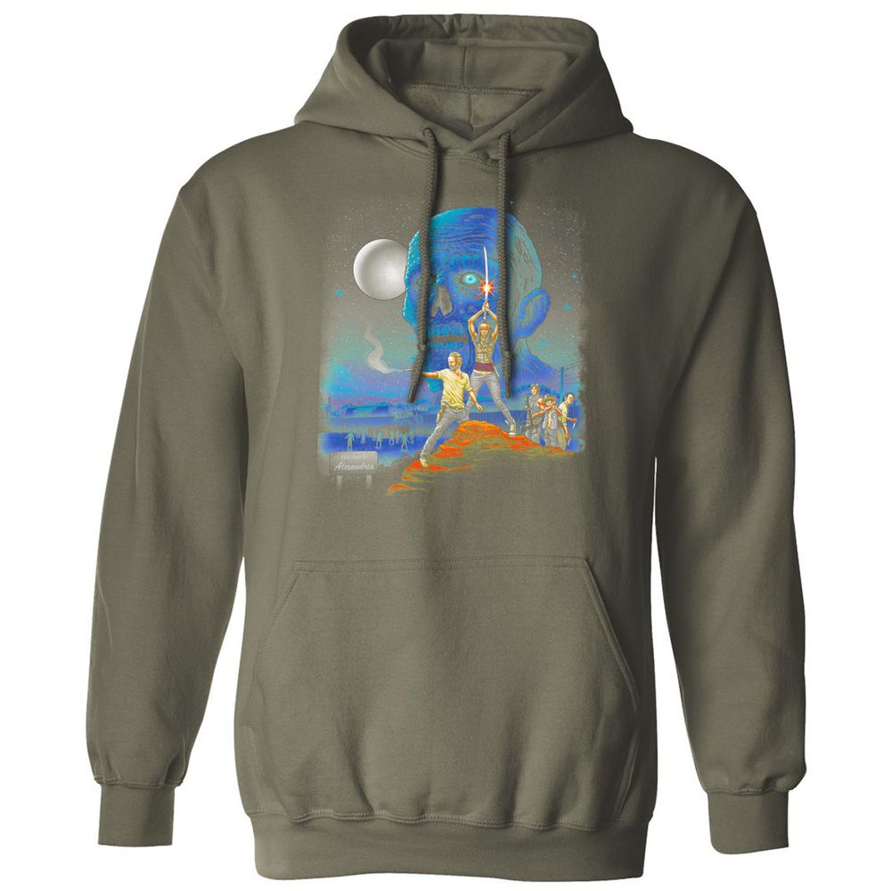 Classic Unisex Hoodie - FHD4ZVBP - Military Green - 4