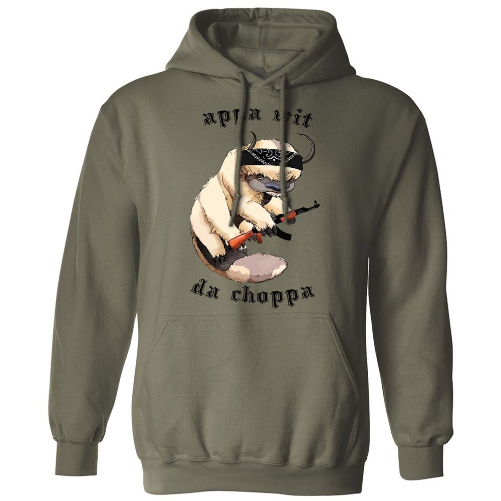 Classic Unisex Hoodie - R2PMXWLP - Military Green - 4