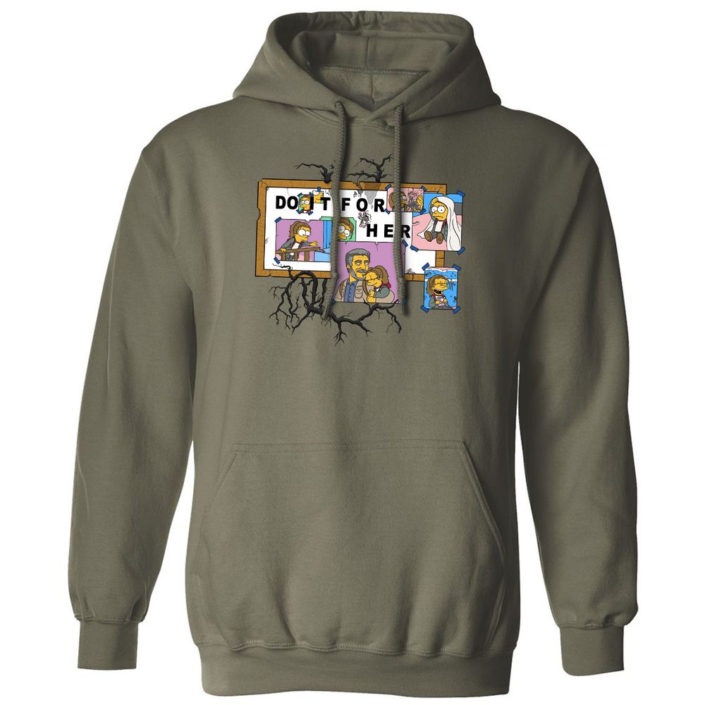 Classic Unisex Hoodie - H95C5YAE - Military Green - 4