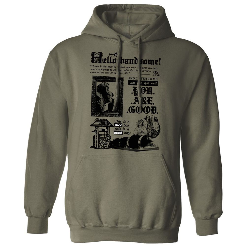 Classic Unisex Hoodie - JQGPN7ZX - Military Green - 4
