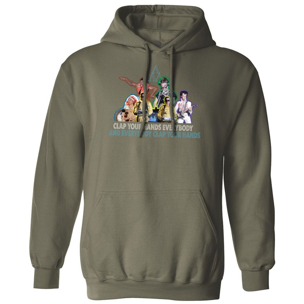 Classic Unisex Hoodie - P3VK1GRW - Military Green - 4