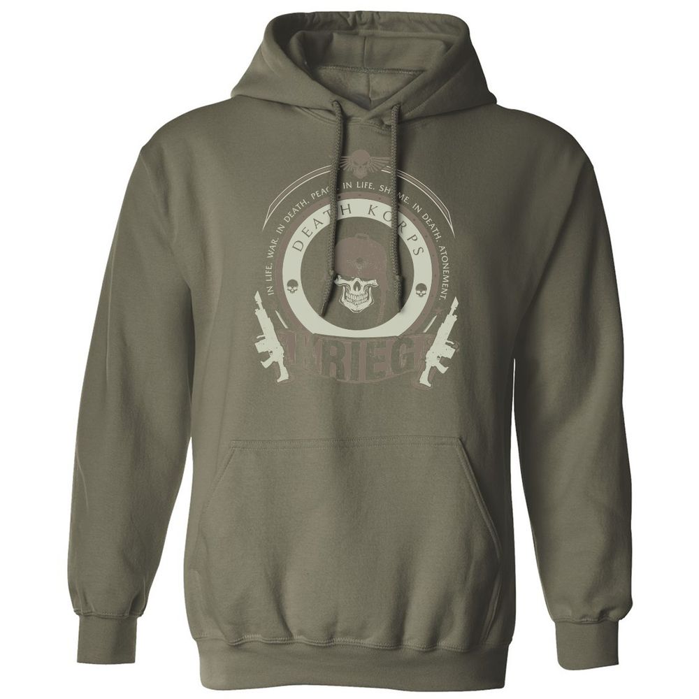 Classic Unisex Hoodie - QCGWE6KQ - Military Green - 4