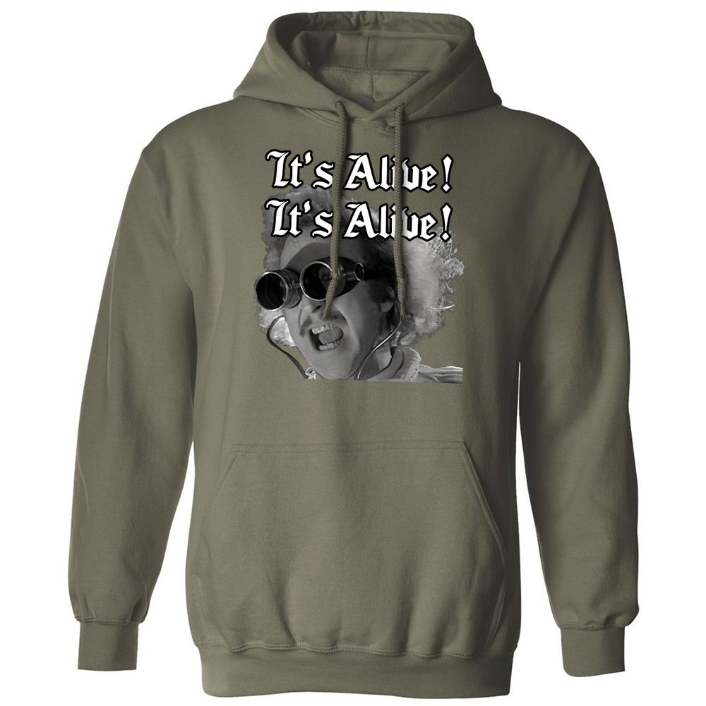 Classic Unisex Hoodie - ZCZ9X7AQ - Military Green - 4