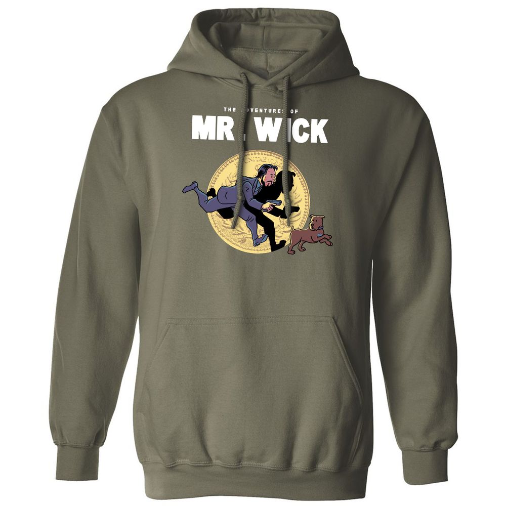 Classic Unisex Hoodie - GD34UD9N - Military Green - 4