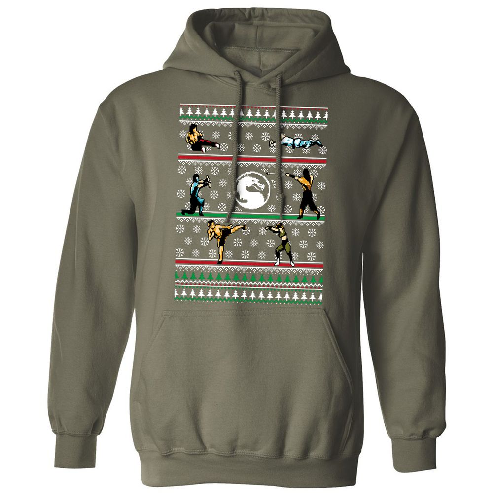 Classic Unisex Hoodie - FQ2ALA59 - Military Green - 4