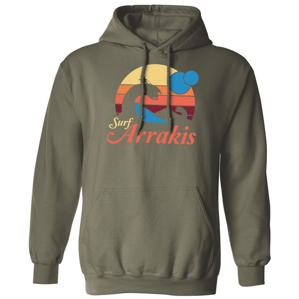 Classic Unisex Hoodie - M1B1PA4F - Military Green - 4