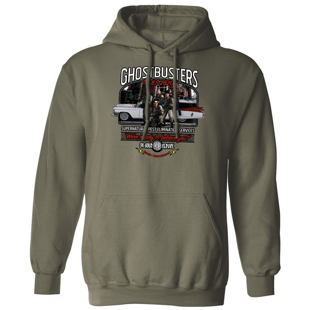 Classic Unisex Hoodie - D3N75H2W - Military Green - 4
