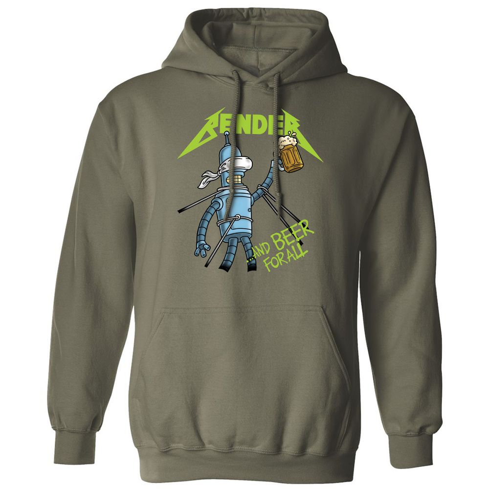 Classic Unisex Hoodie - D5BA2FFF - Military Green - 4