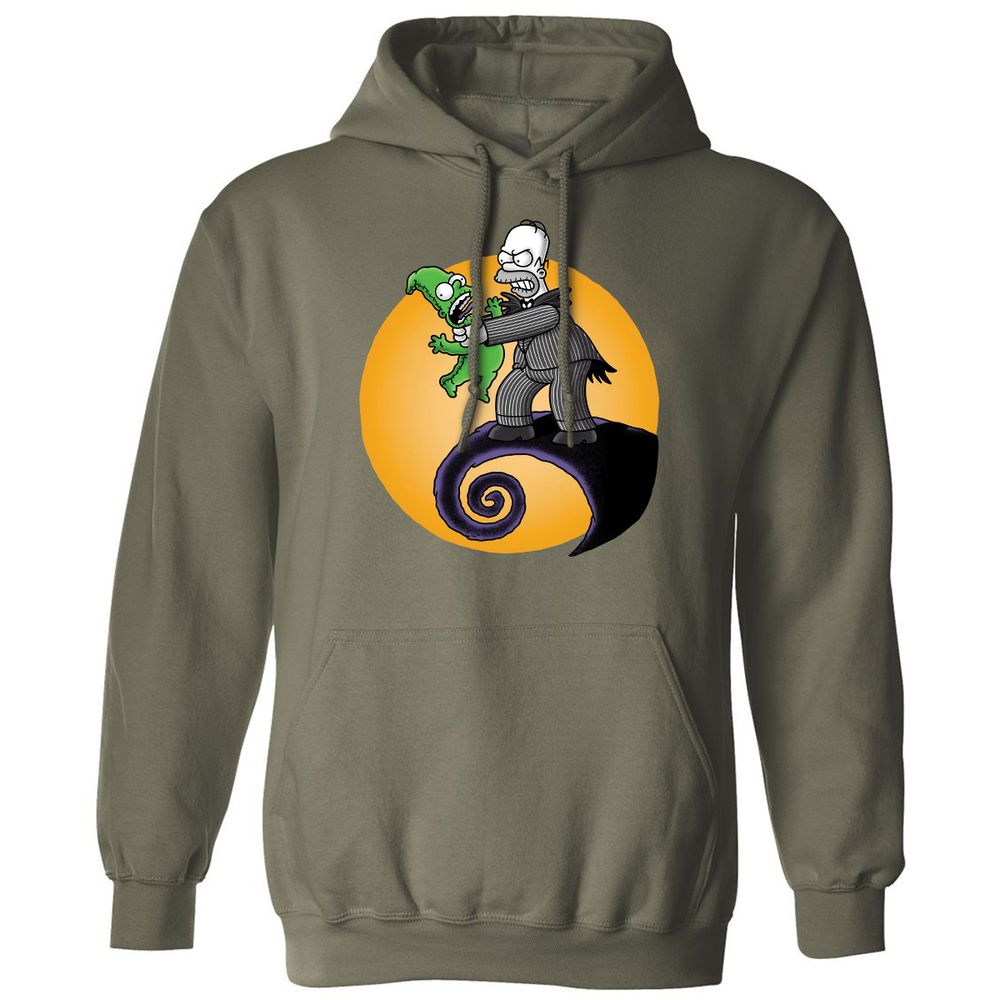 Classic Unisex Hoodie - CQZGA8B7 - Military Green - 4