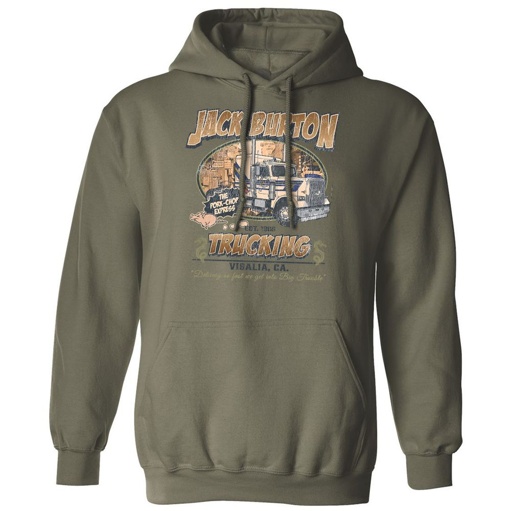 Big Trouble Trucking Company - Military Green - 4