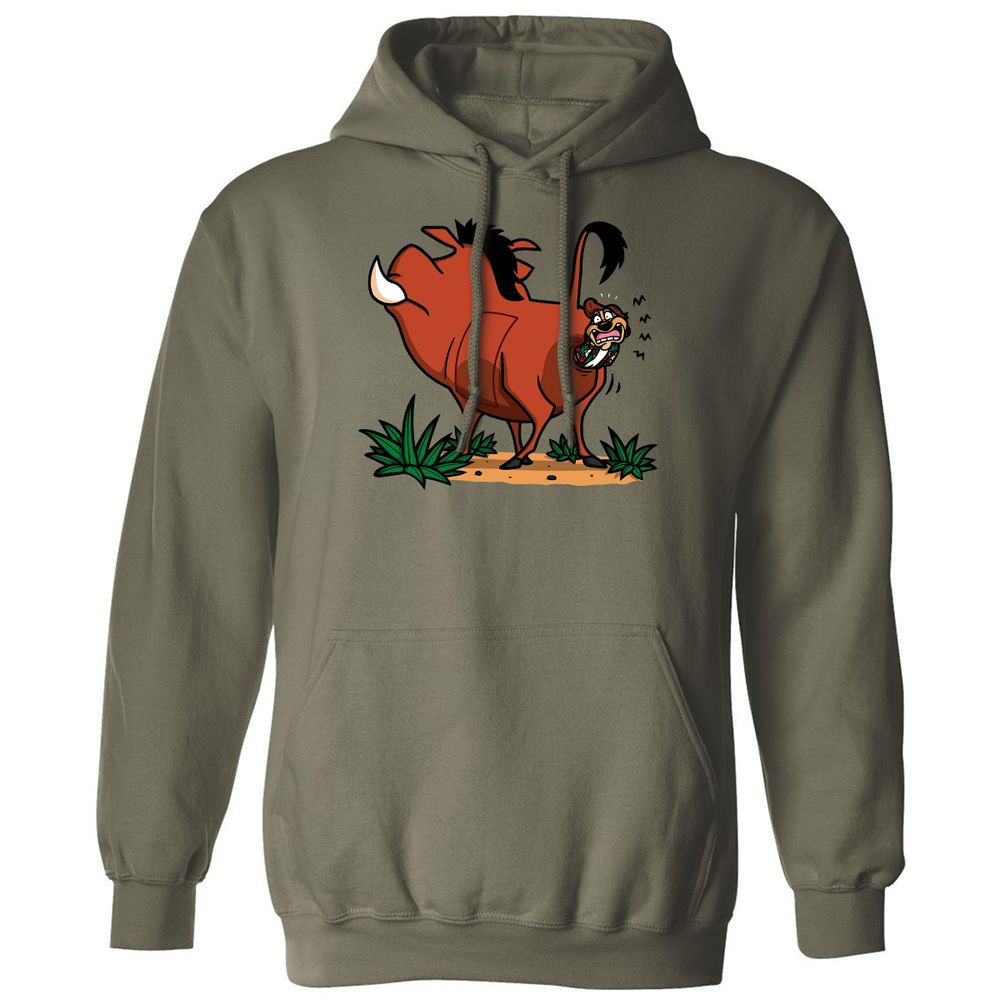 Classic Unisex Hoodie - WN7ZUV49 - Military Green - 4