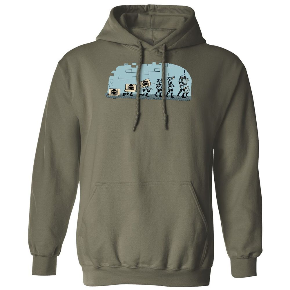 Classic Unisex Hoodie - DCWTGWKA - Military Green - 4