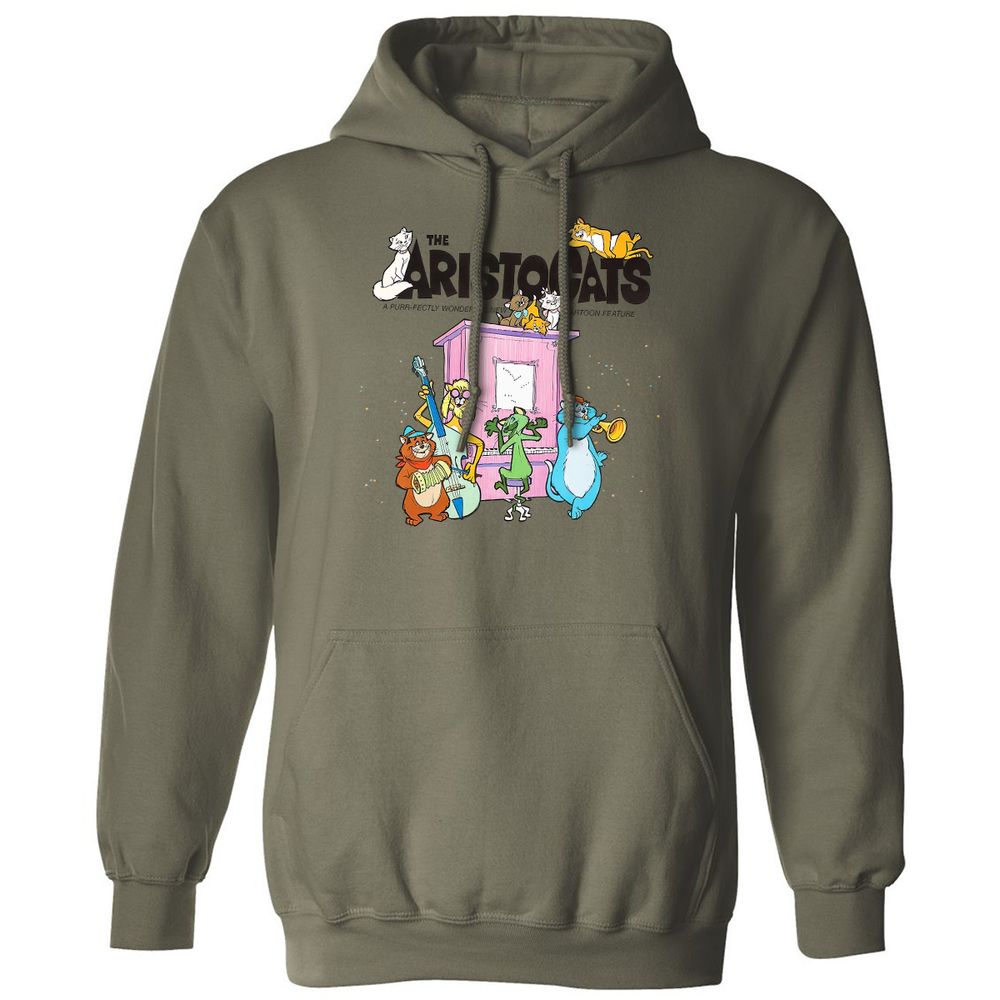 Classic Unisex Hoodie - 8BTREGMH - Military Green - 4