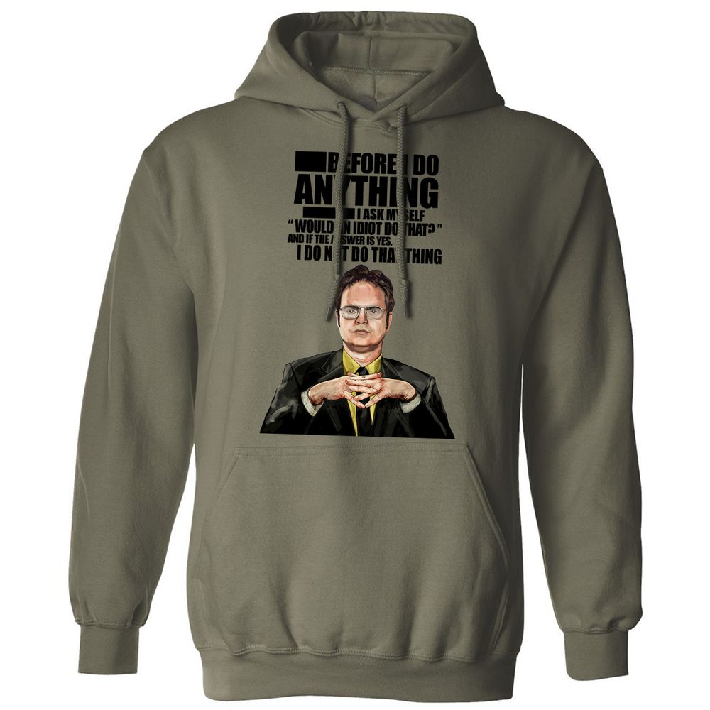 Classic Unisex Hoodie - C2T739D3 - Military Green - 4