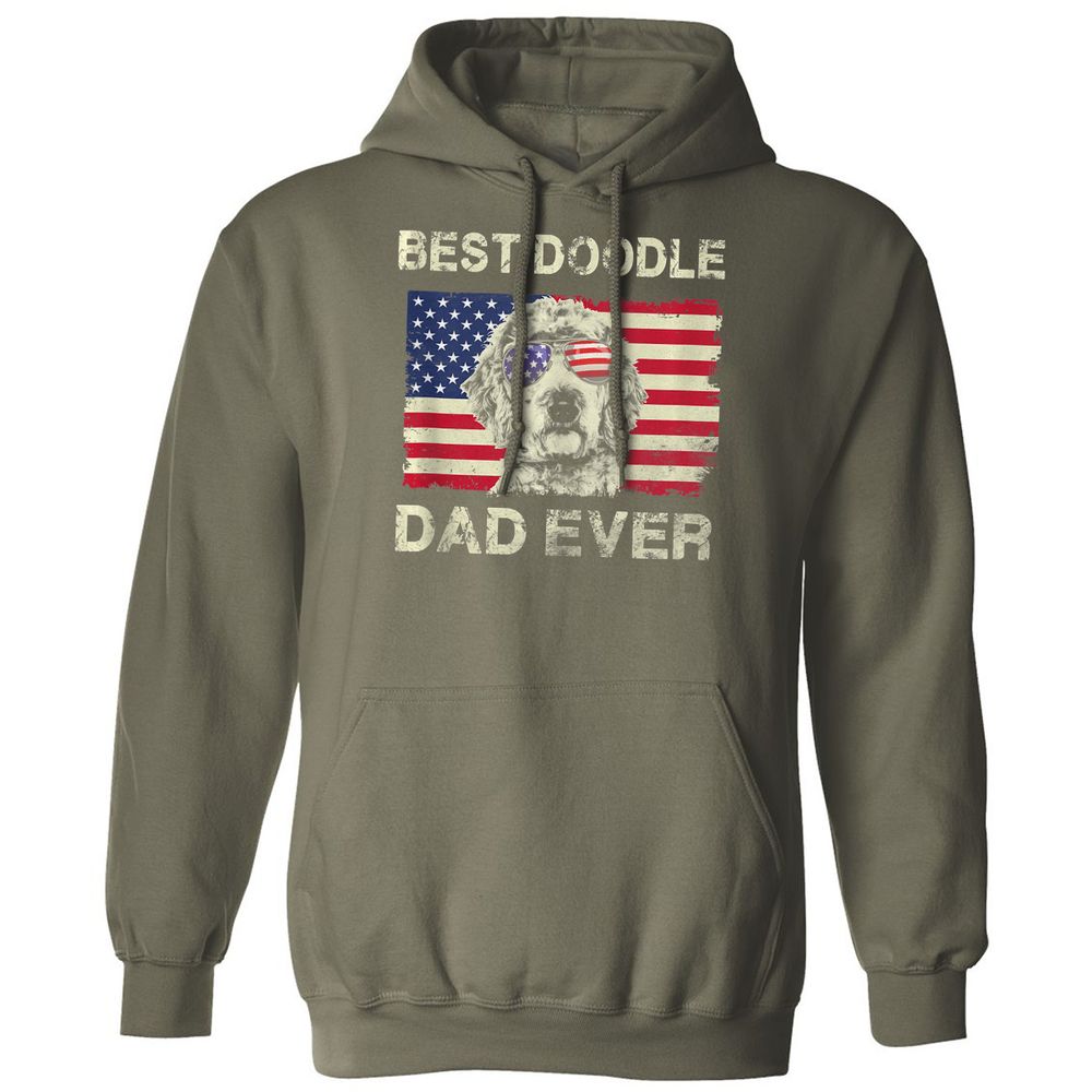 Classic Unisex Hoodie - YF6XYVWW - Military Green - 4