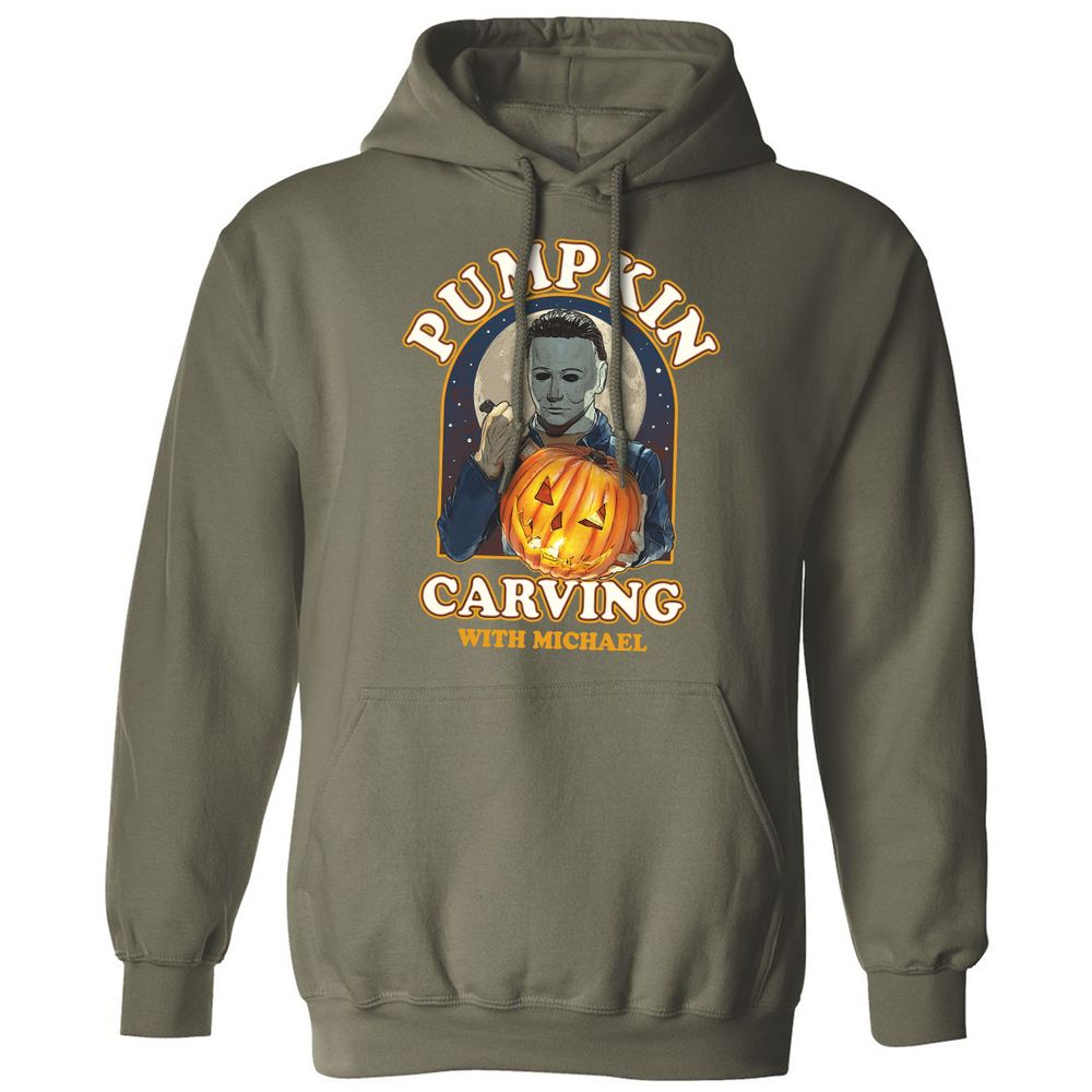Classic Unisex Hoodie - XBHF6B7A - Military Green - 4