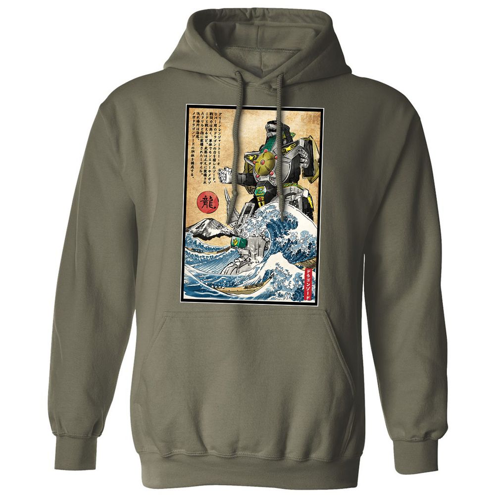 Classic Unisex Hoodie - DGB6P9L8 - Military Green - 4