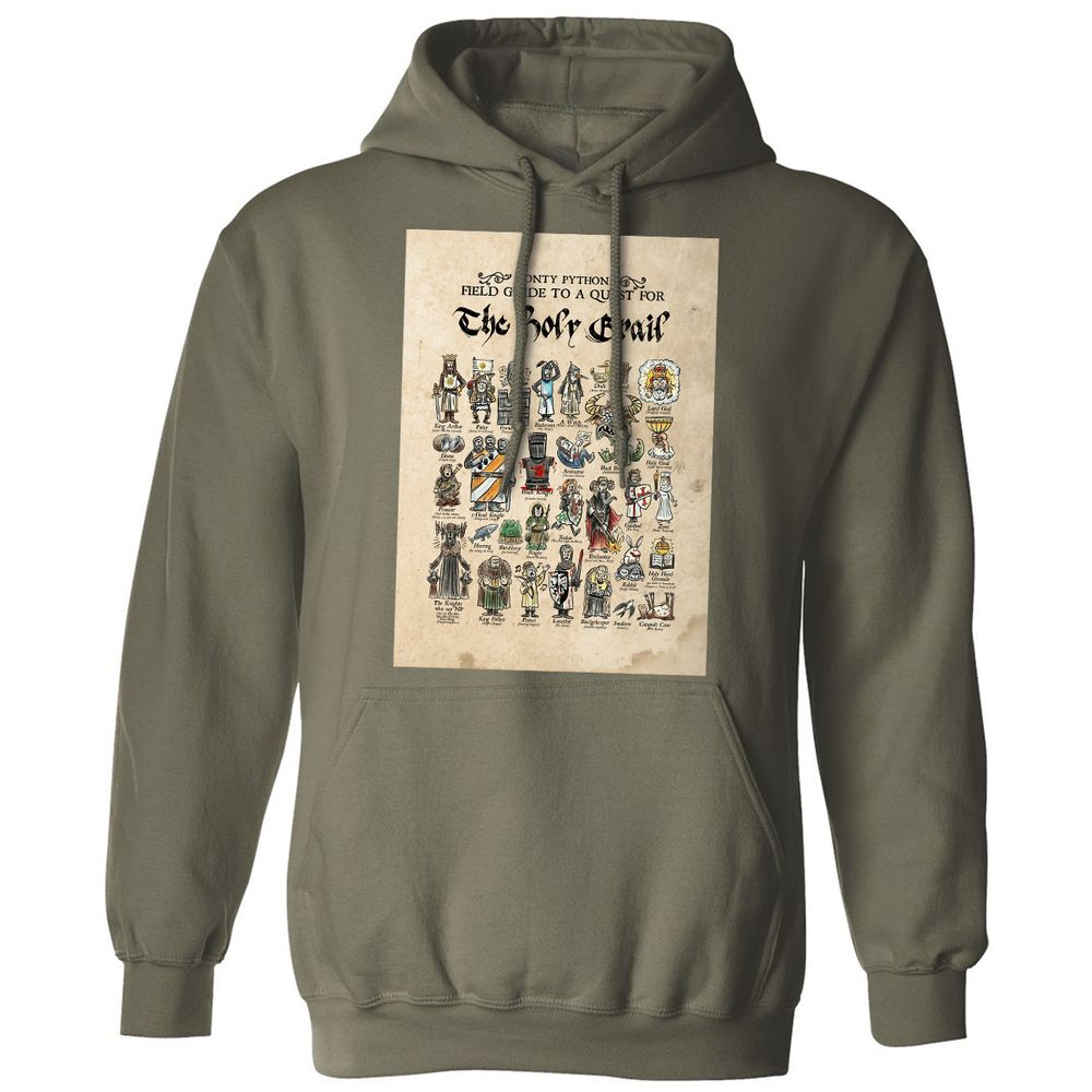 Classic Unisex Hoodie - U9FUYP9U - Military Green - 4