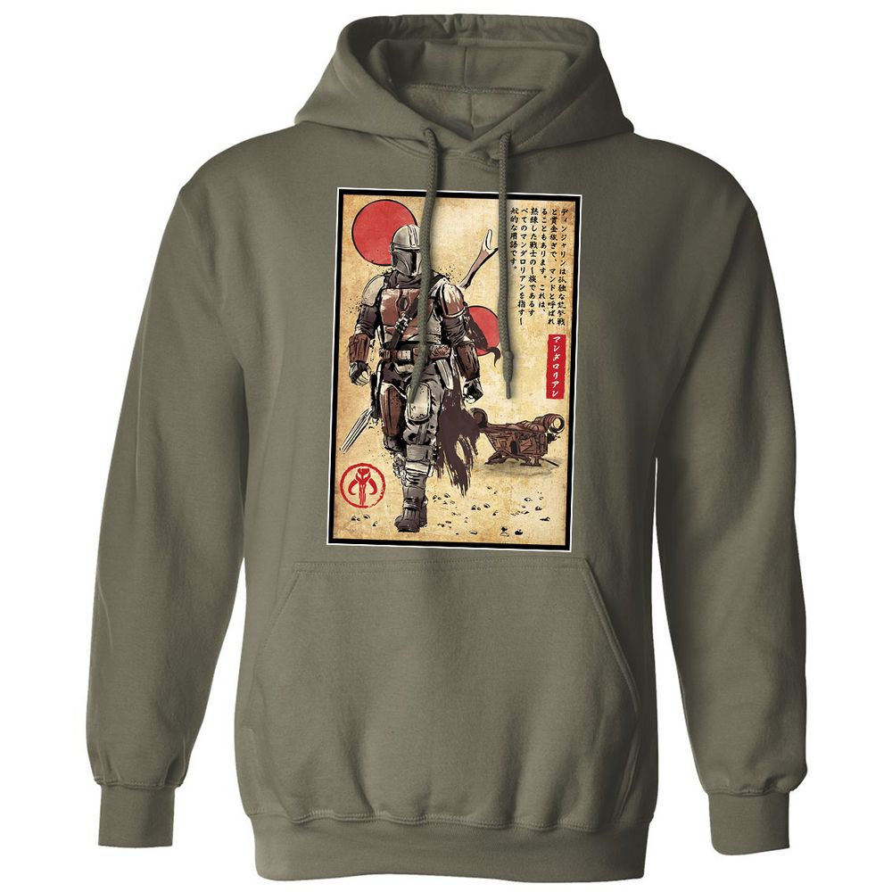 Classic Unisex Hoodie - Y6559L87 - Military Green - 4