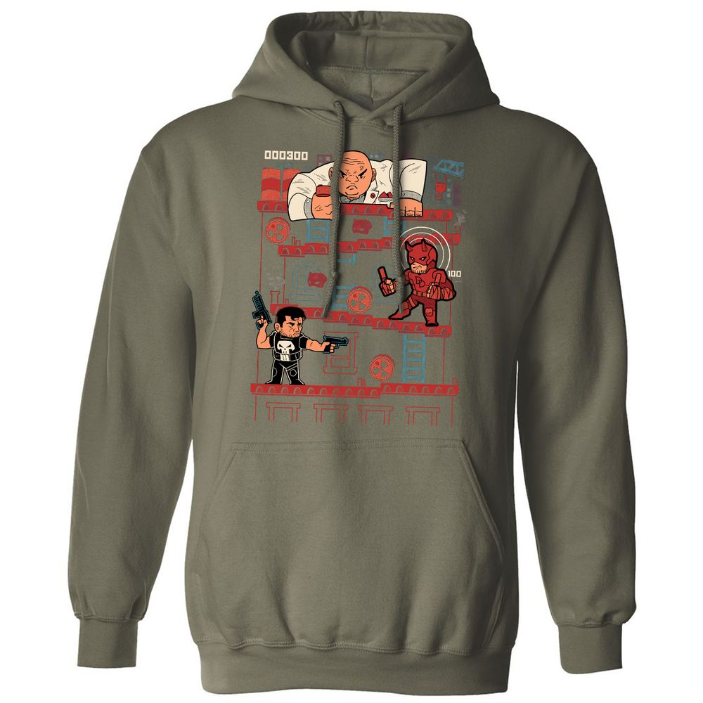 Classic Unisex Hoodie - EN7DY943 - Military Green - 4