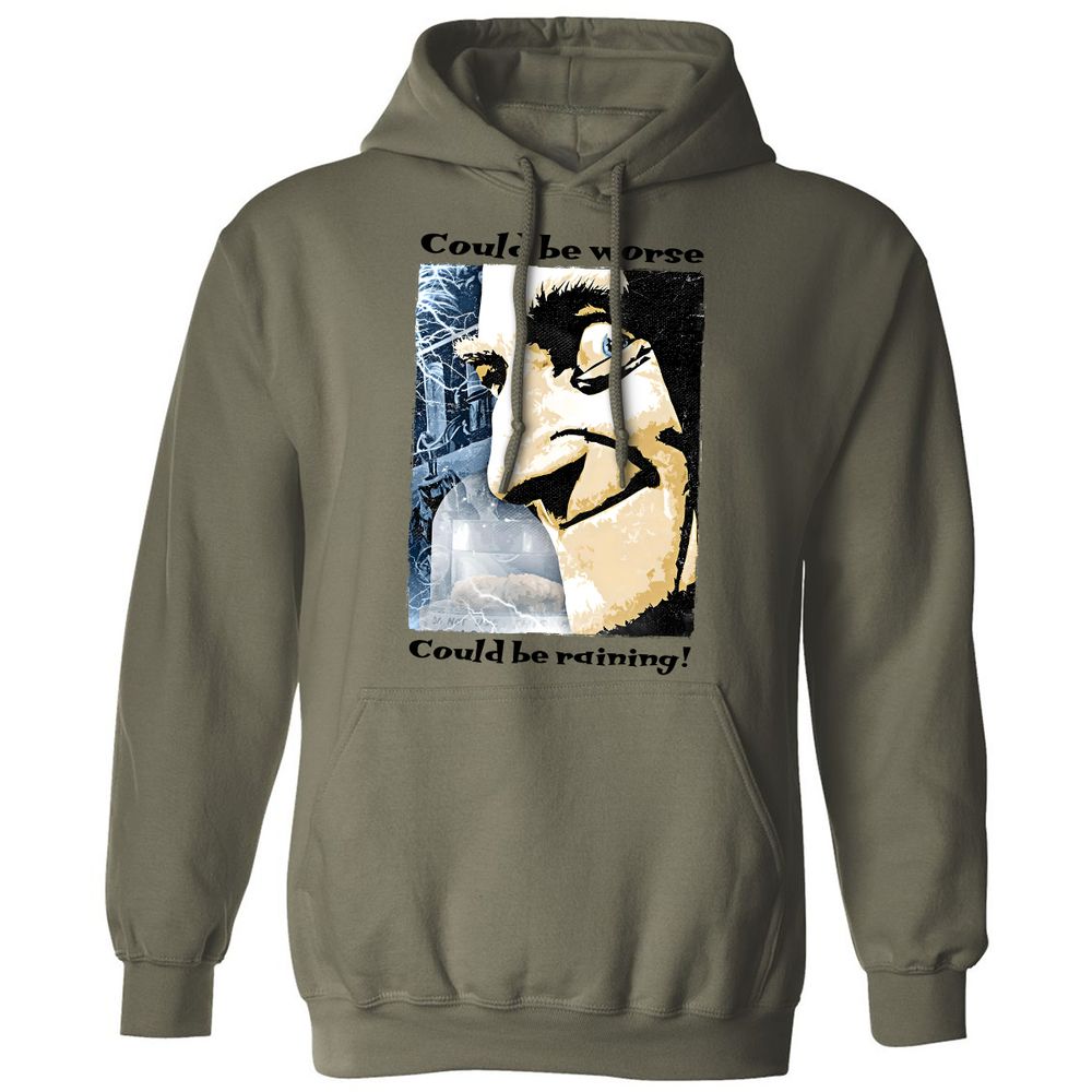 Classic Unisex Hoodie - M13SGR3E - Military Green - 4