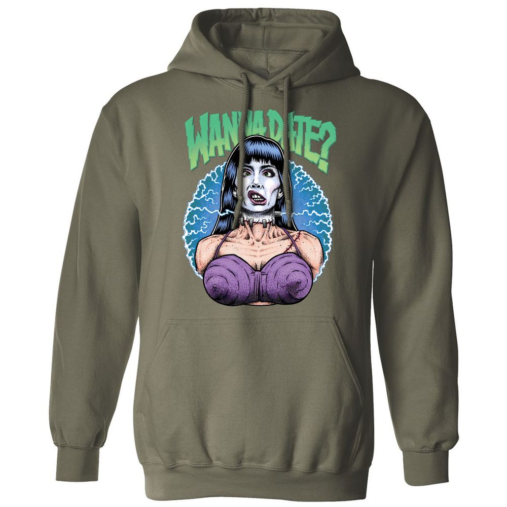 Classic Unisex Hoodie - ELA83KU9 - Military Green - 4