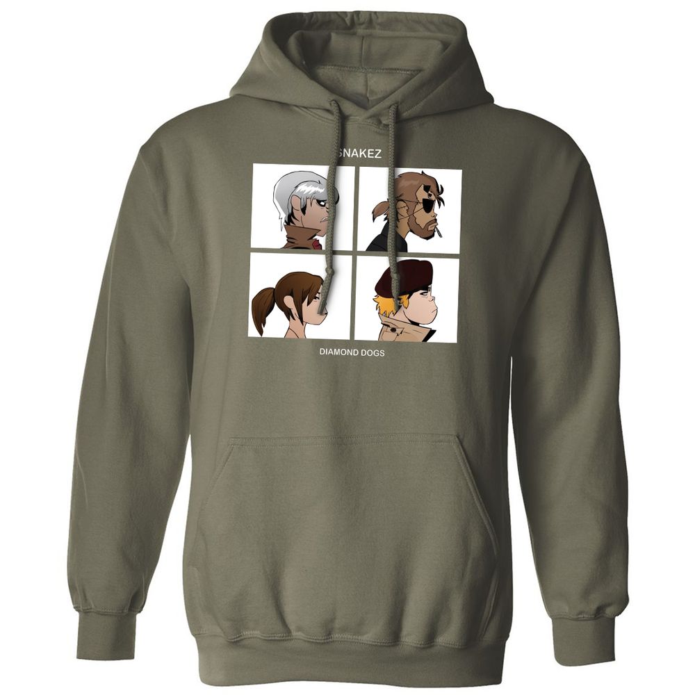 Classic Unisex Hoodie - QB94ADSX - Military Green - 4